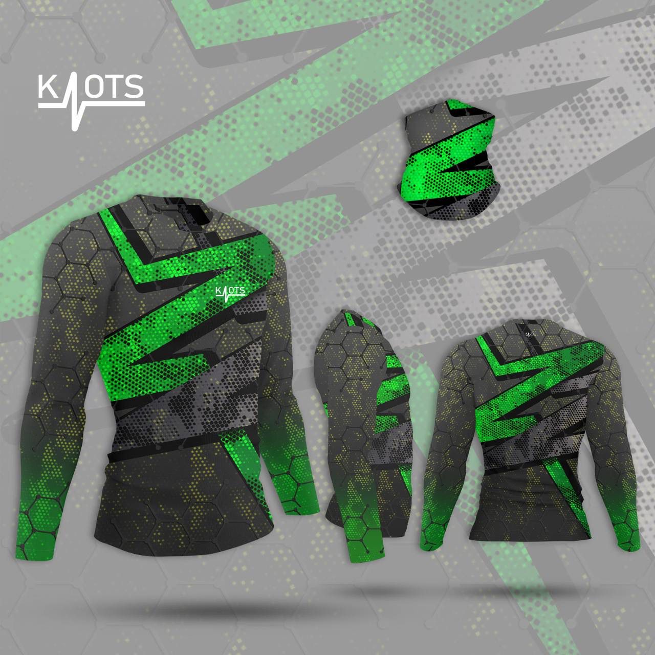 z spark green rashguard