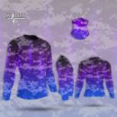 digital purple camo rashguard