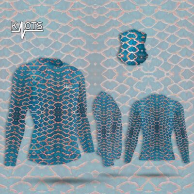 blue scale rashguard