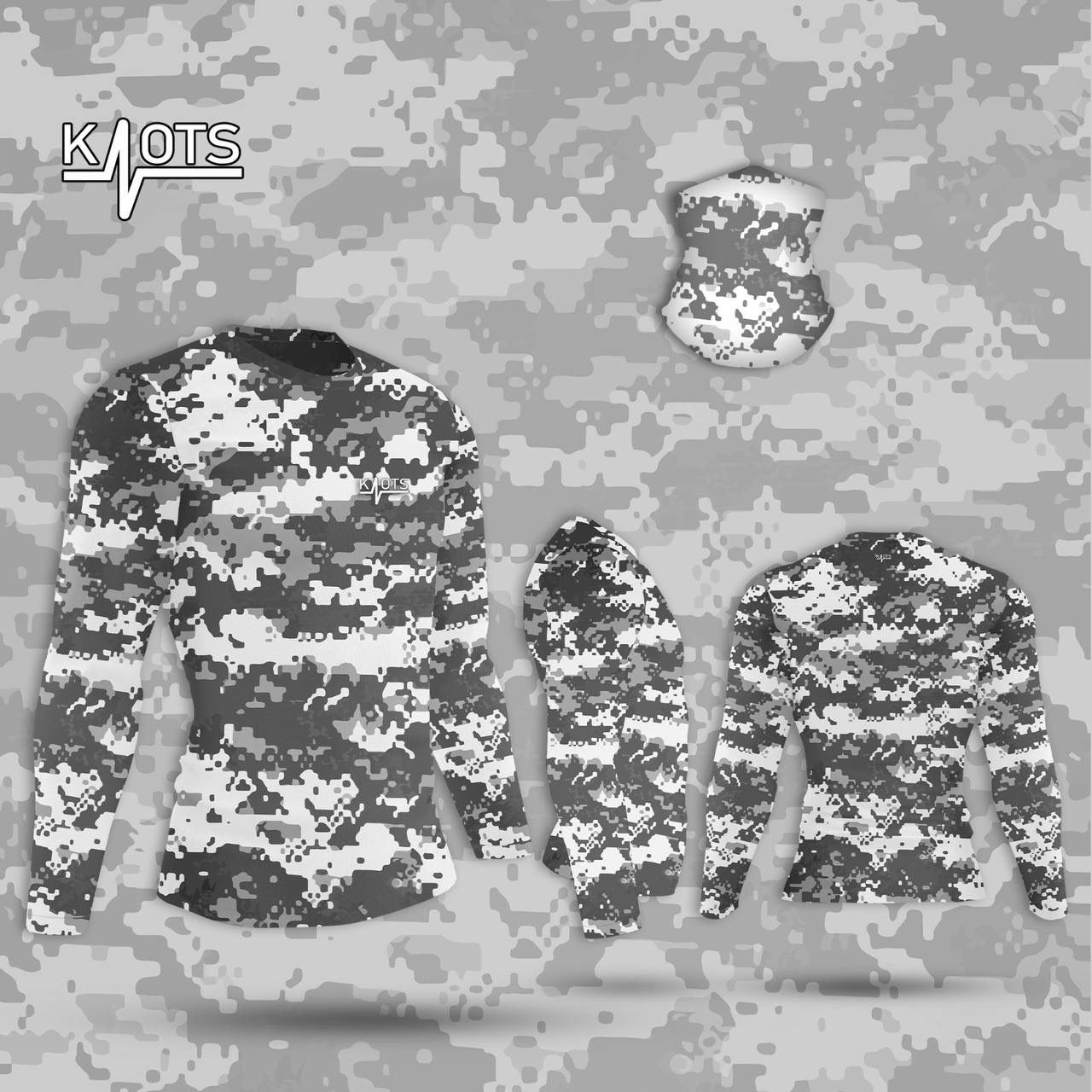 Digital n gray rashguard