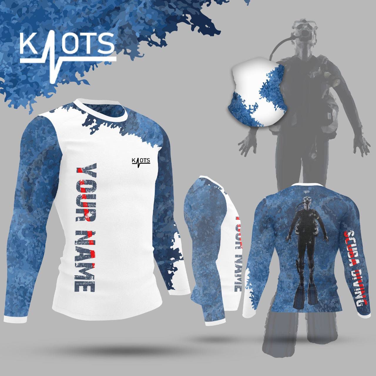 scuba w&b rashguard