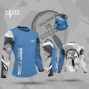 kite surf blue rashguard